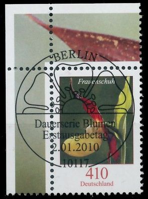 BRD BUND DS BLUMEN Nr 2768 ESST zentrisch gestempelt ECKE-OL XA0DA7A