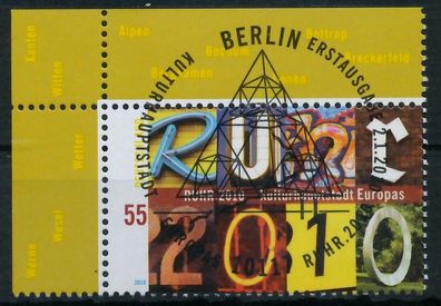 BRD BUND 2010 Nr 2776 ESST zentrisch gestempelt ECKE-OLI XA0DA92