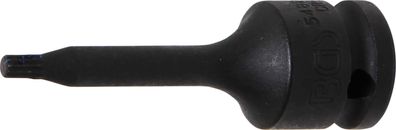 Kraft-Bit-Einsatz | Länge 75 mm | Antrieb Innenvierkant 12,5 mm (1/2") | Innenviel