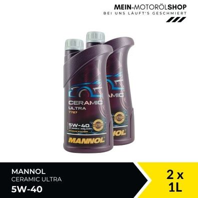 Mannol Ceramic Ultra 5W-40 2x1 Liter