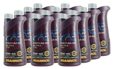 Mannol Ceramic Ultra 5W-40 12x1 Liter