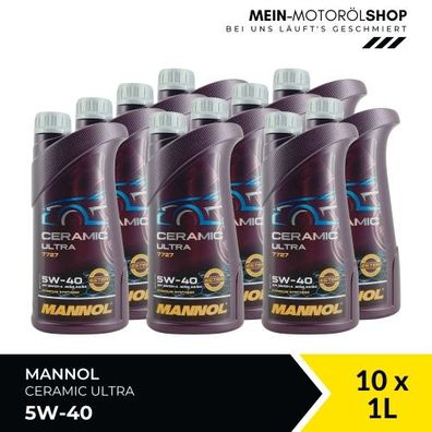 Mannol Ceramic Ultra 5W-40 10x1 Liter