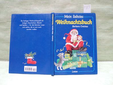 Barbara Cratzius Mein liebstes Weihnachtsbuch Loewe 1/1993 Sigrid Gregor Großdruck
