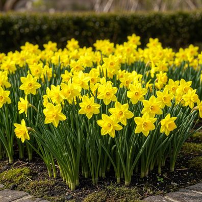 Exotenherz Blumenzwiebeln - Narzisse Narcissus Tete-a-Tete (50 Stück) Durchmesser