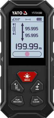 Bidirektionaler, Zweirichtungs-Laserentfernungsmesser 2 × 100 m