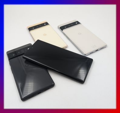 Google Pixel 6 Pro 128GB oder 256GB LTE 6,7" Android 16 Refurbished: Gut