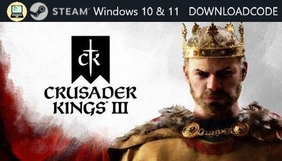 NEU PC Computer Spiel Crusader Kings III für Windows 10 11 STEAM Download Code