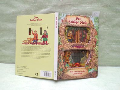 Der heilige Stein Stewart Cowley Brian Lee Nebel Verlag 1995 Fensterbuch 3D Rätsel