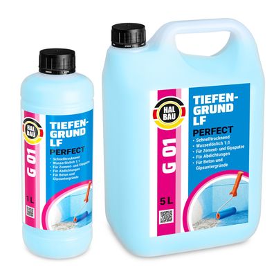 Tiefengrund Perfect LF 1-50L Wasserlösslich Wand Voranstrich Primer Farbroller G01