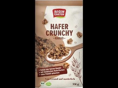 Rosengarten 3x Hafer-Crunchy Kakao 350g