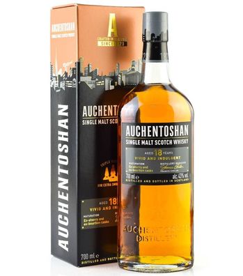 Auchentoshan 18 Jahre Whisky (43 % Vol., 0,7 Liter)