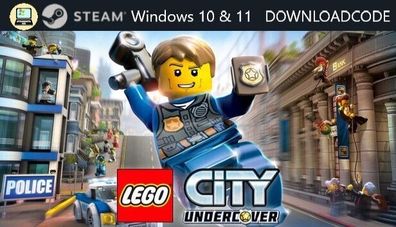 NEU PC Computer Spiel LEGO City Undercover für Windows 10 11 STEAM Download Key