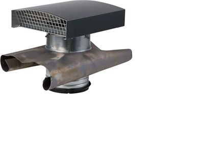 Stiebel ELTRON Dachdurchführung für Schrägdach, Aluminiumhaube, DN 160 - 170016