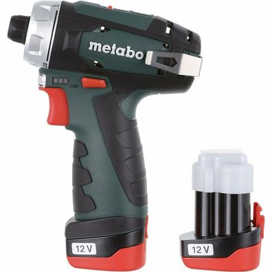 METABO 10.8V Bohrmaschine/Schrauber 34/17Nm 2x2.0Ah Powermaxx BS BASIC CASE
