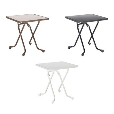 Best Madrid Klapptisch Rechteckig Gartentisch Beistelltisch Balkontisch 67x67 cm