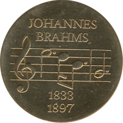 DDR 5 Mark 1972 Johannes Brahms*