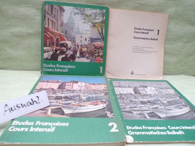 1. Auflage 1978 Etudes Francaises Cours Intensif 1&2 & je Beiheft Erdle Hähner