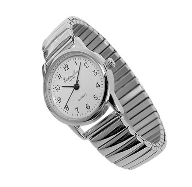 Eichmüller Damenuhr Analog Ø 26mm | Zugband Silberfarben 27321