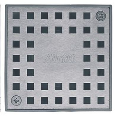 airfit Ersatz-Edelstahlrost 3 mm, fürBodenablauf Profi, Rost verschraubt