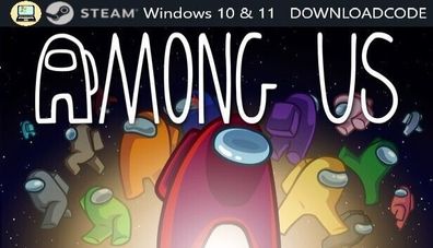 NEU PC Computer Spiel Among Us für Windows 10 11 STEAM Download Code Game Key