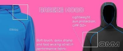 OMM Breeze Hood Women - super leichter Softshell Hoodie