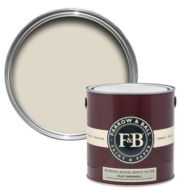 Farrow & Ball Flat Eggshell - Robuster Lack für Innen mit 20% Glanz