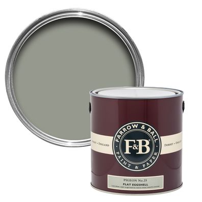 Farrow & Ball Flat Eggshell - Robuster Lack für Innen mit 20% Glanz