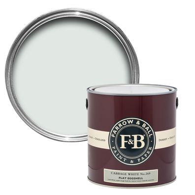 Farrow & Ball Flat Eggshell - Robuster Lack für Innen mit 20% Glanz