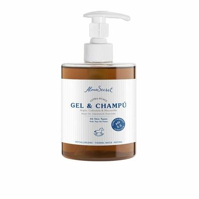 Alma Secret Gel-Champú Suave Con Argán, Caléndula y Manzanilla 500ml