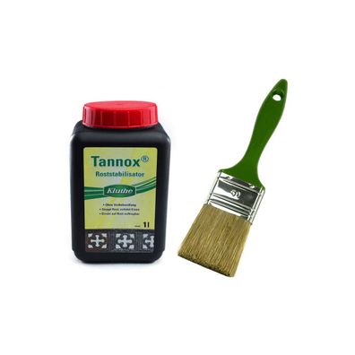 Kluthe Tannox 1 Liter + Pictolor Lasurpinsel 70mm