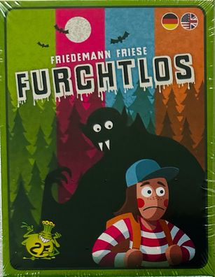 Furchtlos 2F-Spiele Familienspiel Kartenspiel Legespiel Stichspiel Humor Satire