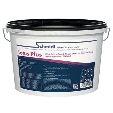 Schmidt Lotus Plus ? Premium Siliconharz-Fassadenfarbe mit