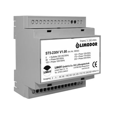 Limodor 5-Stufen-Trafo ST5-230V Steuerung f. AC-Motoren - Werksartikel-Nr: 99332
