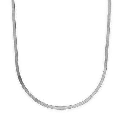 Collier 40 cm - Sterlingsilber - Heringbone 4,0 mm