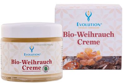 Bio WeihrauchCreme mit Teufelskralle für Haut und Gelenke 100 ml