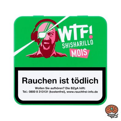 20 WTF! Filter Shisharillos Geschmacksrichtung MOIS (Wassermelone)