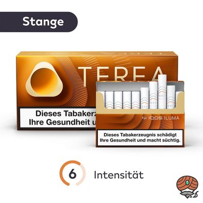 TEREA Amber Tabaksticks für IQOS ILUMA, 1 Stange, 10x20 Stück