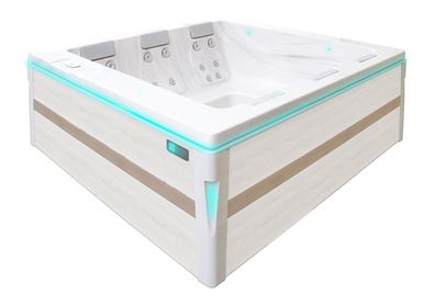 2025 Passion Spas Fonteyn Whirlpool Serene 6 MODERN Collection | 243 x 224 x 93