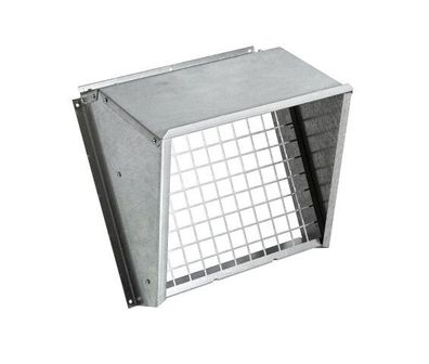 Regenschutz Außen und Fortluftanschl. CARMA 9048 von Zehnder - CZIOPT006299