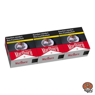 Marlboro Crafted Red/Rot Zigaretten 3x 58 Stück = 1 Stange
