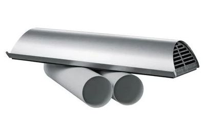 Montageset MS Freshbox 100/200 weiß/Edelstahl - Blauberg Ventilatoren