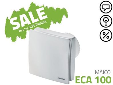 ECA 100 ipro Kleinraumventilator 0084.0200 - Maico Ventilatoren