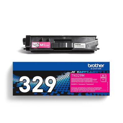 Brother TN-329M Original Brother Toner-Kit magenta extra High-Capacity (TN-329M)