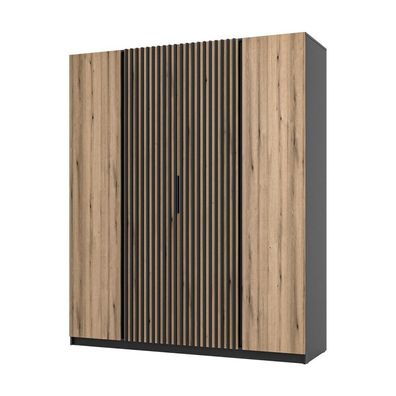 Grand 4T Kleiderschrank mit Lamellen