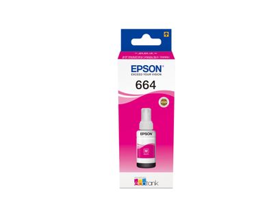 EPSON Tinte T6643 f?r EcoTank, bottle ink, magenta