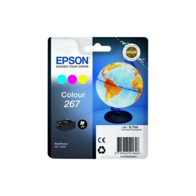 Epson C13T26704010 Original Epson Tintenpatrone color (C13T26704010, 267040,267, 2670