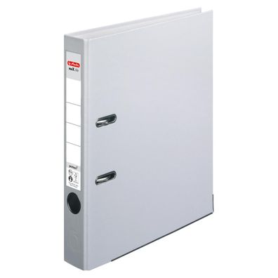 herlitz Ordner maX. file protect, R?ckenbreite: 50 mm, grau