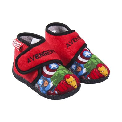Avengers Kinder Hausschuhe, Halb-Boot Pantoffeln, Hausboots mit Anti-Rutsch-Sohle