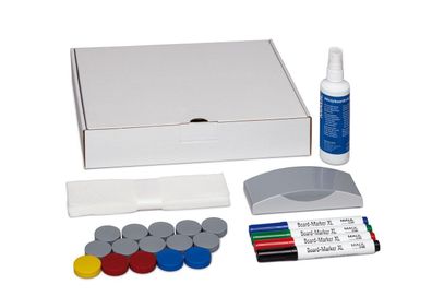 MAUL 6385909 Weißwandtafel Zubehör-Set, Karton, klein