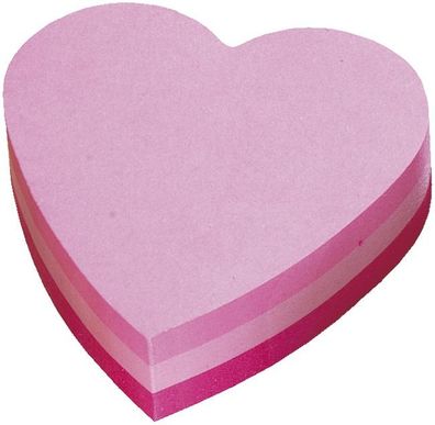 Post-it® 2007-H Haftnotiz-Würfel, Stanzformen - Herz(S-P)